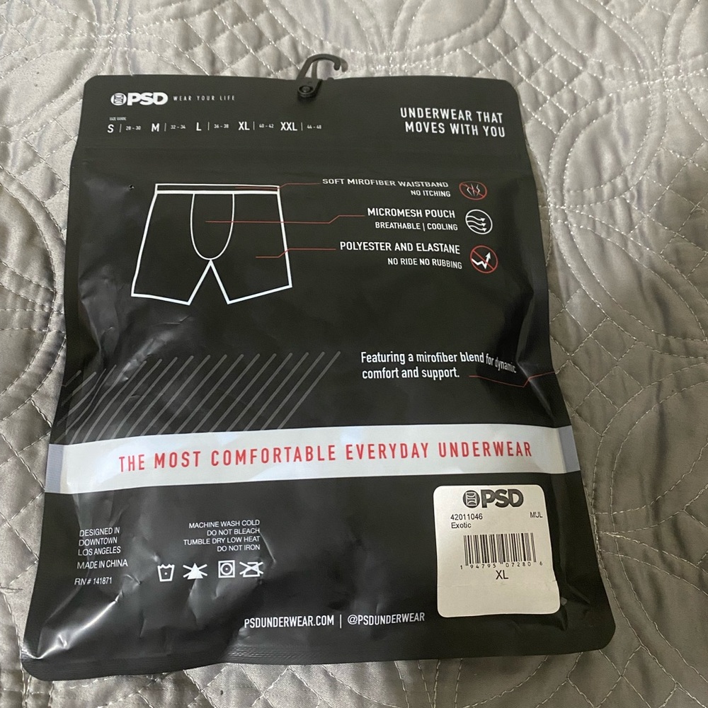 PSD Boxer Briefs (Exotic)